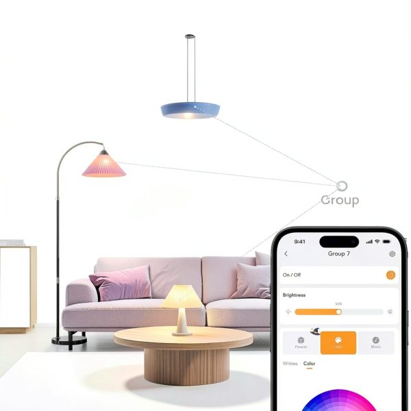Linkind Smart LED Bulb Matter Compatible Color Changing-6