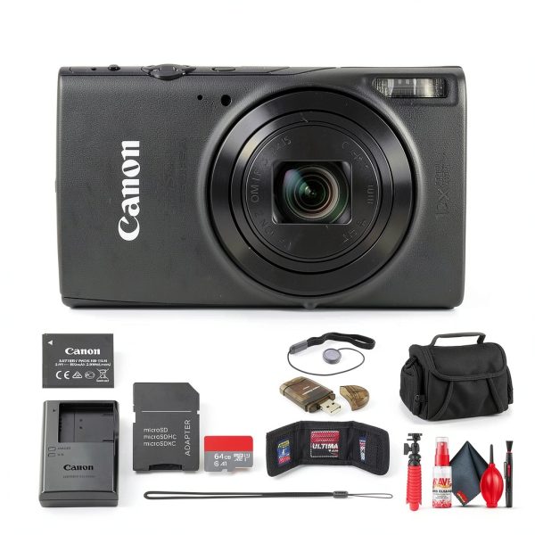Canon PowerShot ELPH 360 HS Camera 20MP 12x Zoom Wi-Fi-0