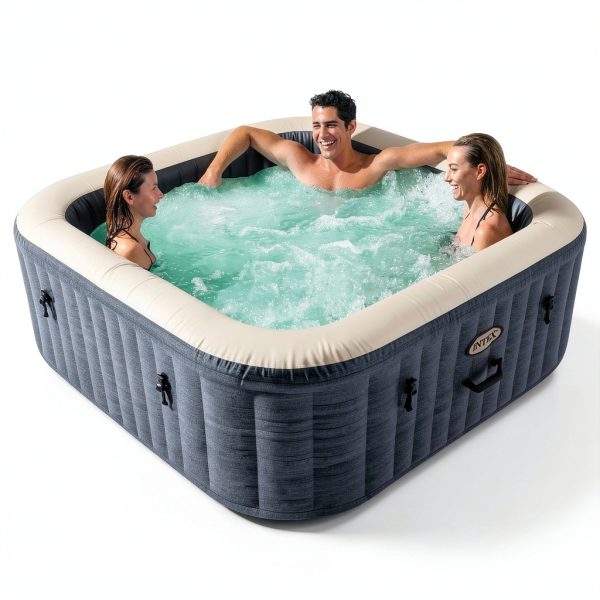 Intex PureSpa Plus Inflatable Hot Tub 4 Person Jets-6