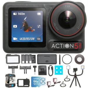 DJI Osmo Action 5 Pro Adventure Combo Vlogging Camera Bundle-0