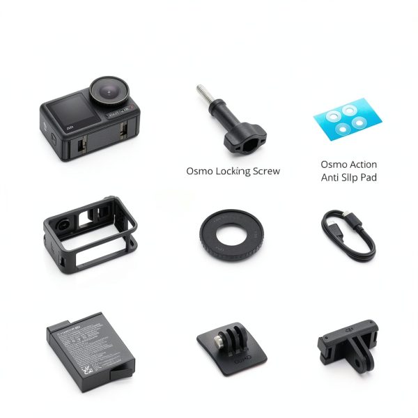 DJI Osmo Action 4 Waterproof Camera 4K Video Stabilization-6