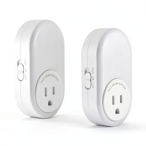 Dawnrise LED Plug in Night Light Sensor Two Color Outlet-0