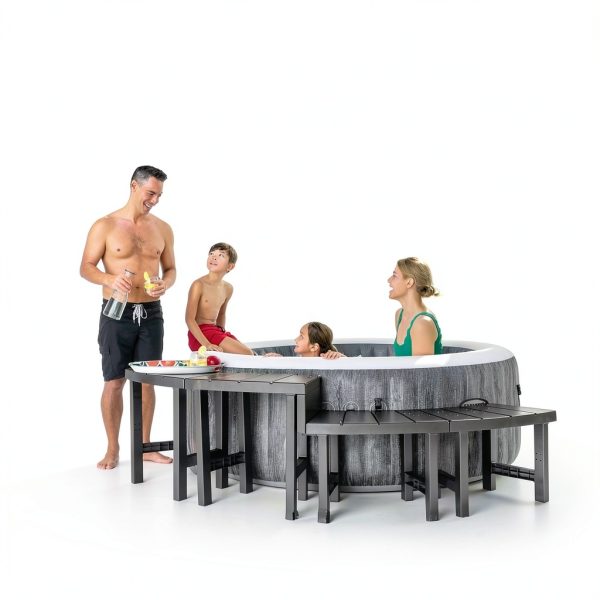 Intex PureSpa Plus Inflatable Hot Tub 4 Person Jet Spa-6