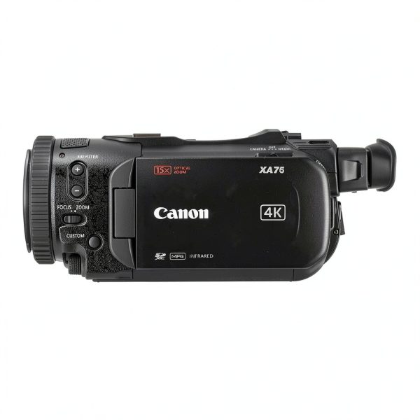 Canon XA75 PAL 4K UHD Camcorder Professional Filmmaking-4