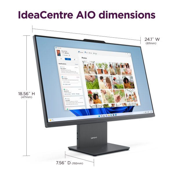 Lenovo IdeaCentre 27 Touchscreen All In One AMD Ryzen 5-7