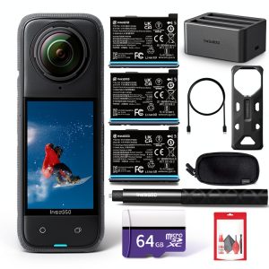 Insta360 X4 8K 360 Action Camera Waterproof Stabilization-0