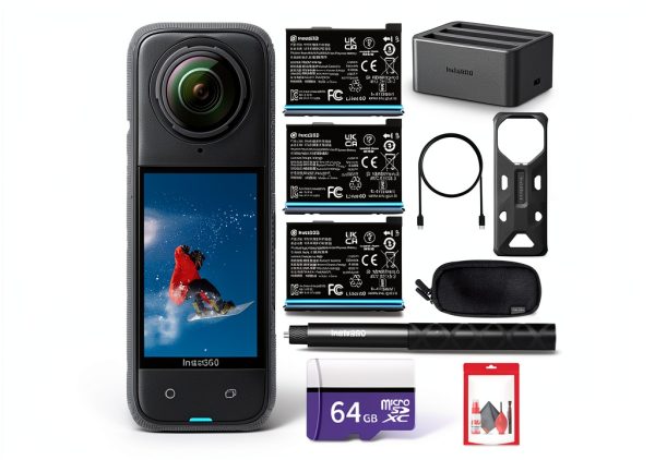Insta360 X4 8K 360 Action Camera Waterproof Stabilization-0