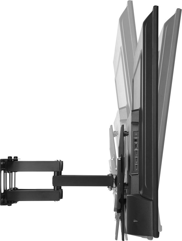 Best Buy Full Motion TV Wall Mount Tilt Swivel Steel-10