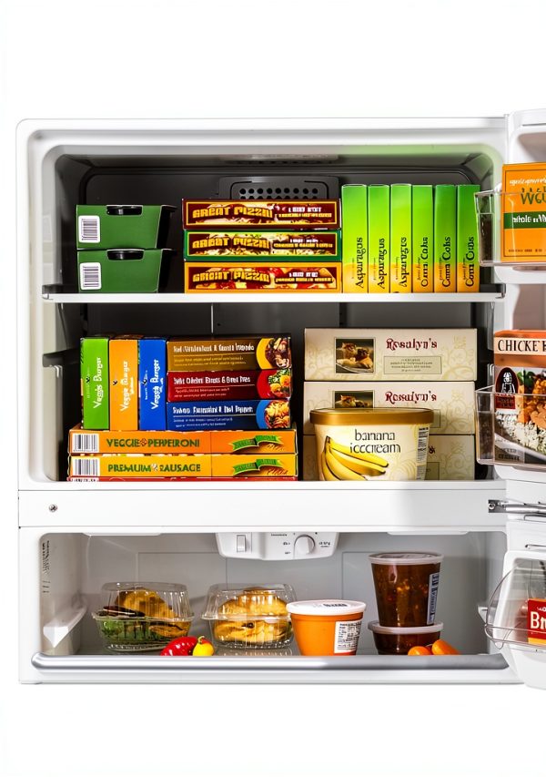 GE Top Freezer Refrigerator 19.2 Cu Ft Garage Ready-5
