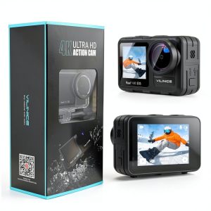 VILINICE Action Camera 4K Waterproof Ultra Wide Angle-0