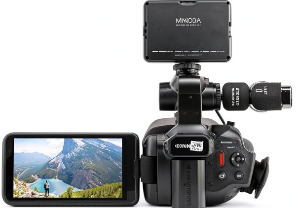 Minolta MN4KPRO 4K Camcorder WiFi Bundle Black-7