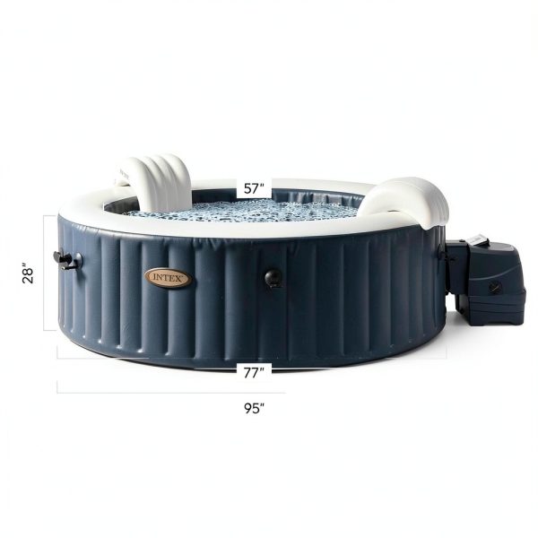 Intex PureSpa Plus Inflatable Hot Tub 4 Person Jet Spa-2