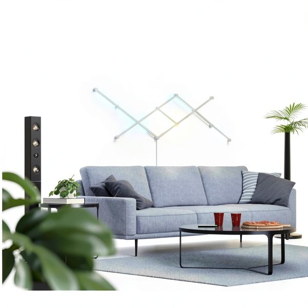 Nanoleaf Lines Smart Lighting Kit Color Changing Music Sync-3