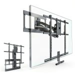 Mount It Pull Down Fireplace TV Mount Full Motion Large-0