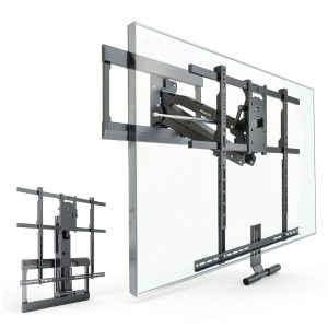 Mount It Pull Down Fireplace TV Mount Full Motion Large-0