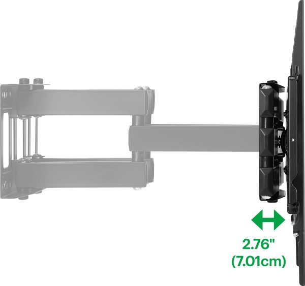 Best Buy Full Motion TV Wall Mount Tilt Swivel Steel-4