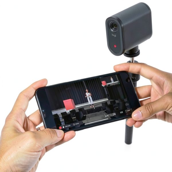 Logitech Mevo Start Live Streaming HD Action Camera Black-3