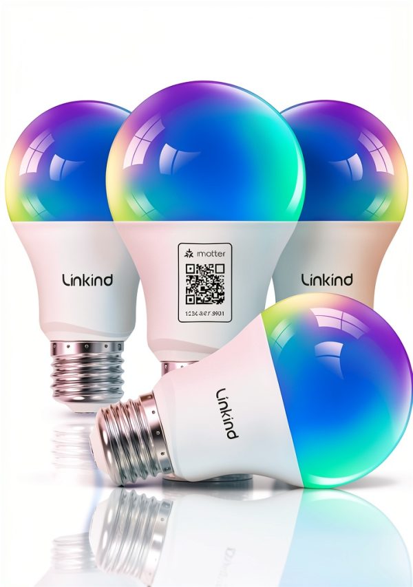 Linkind Smart LED Bulb Matter Compatible Color Changing-0