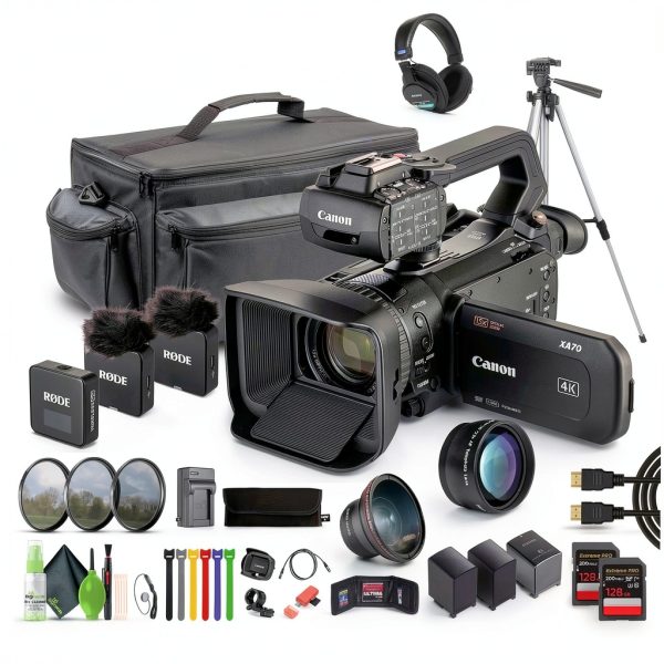 Canon XA70 PAL 4K Camcorder Professional Video Recording-0