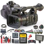 Canon XF605 UHD 4K HDR Pro Camcorder Bundle ENG Sports-0