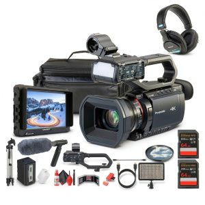 Panasonic HC-X2100 4K Camcorder Bundle Professional Video-0