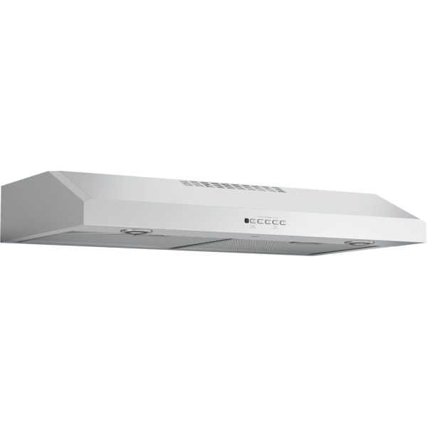 GE 36 Inch Convertible Range Hood Stainless Steel Under-1
