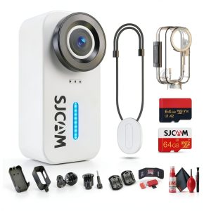 SJCAM C110 Plus Action Camera Bundle White Adventure-0