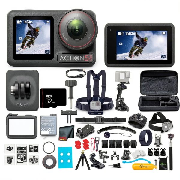 DJI Osmo Action 5 Pro Waterproof Camera 4K Video-0
