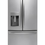 GE French Door Refrigerator Stainless Steel Space Saving Ice-0