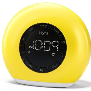 iHome Color Changing Bluetooth FM Clock Radio Sunrise Wake-0