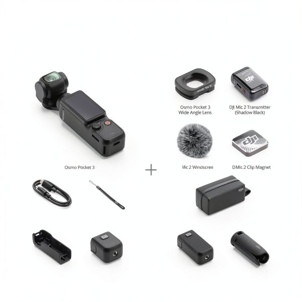 DJI Osmo Pocket 3 Gimbal Camera 4K Stabilized Creator Combo-5