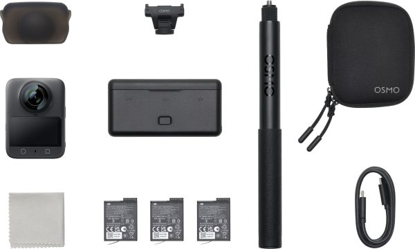 DJI Osmo 360 Adventure Combo Black Action Camera Bundle-3