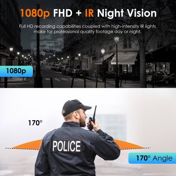 Rexing P3 Mini Body Camera 1080p FHD Type C Waterproof-3