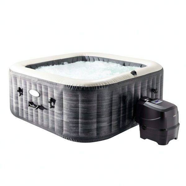 Intex PureSpa Plus Inflatable Square Hot Tub 4 Person-1