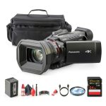 Panasonic HC X1600 4K Camcorder 24x Zoom Lightweight Bundle-0