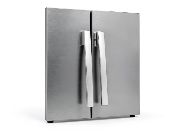 GE French Door Refrigerator Stainless Steel Space Saving Ice-5