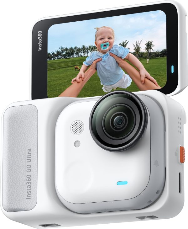 Insta360 GO Ultra Action Camera Black White Adventure-1