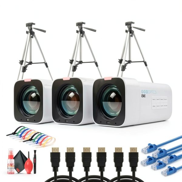 PTZOptics Studio SE Hive Linked PTZ Camera 12x Zoom HD-0