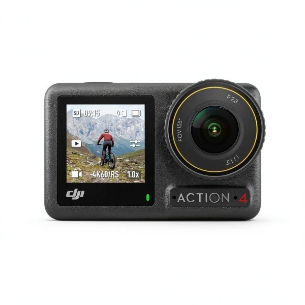 DJI Osmo Action 4 Waterproof Camera 4K 120fps Low Light-0