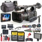 Canon XF605 4K Pro Camcorder Bundle ENG Sports Filmmaking-0