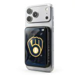 Milwaukee Brewers Wireless Magnetic Power Bank Keyscaper-0