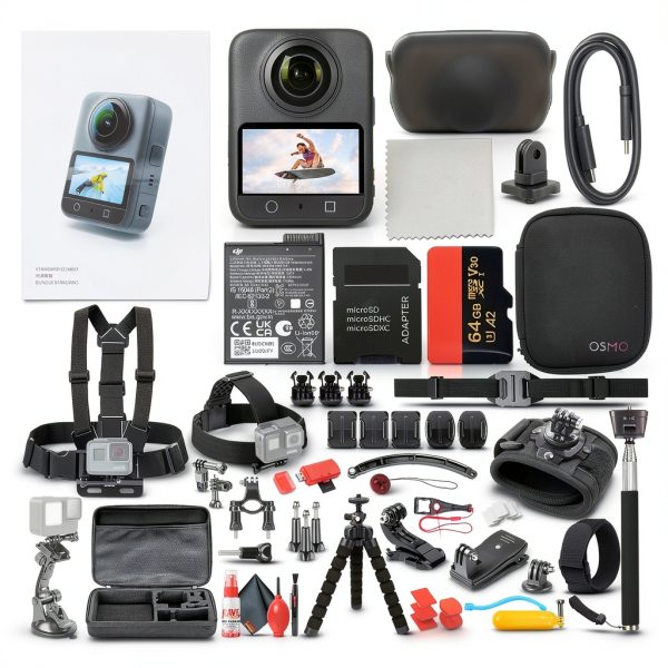 DJI Osmo 360 Action Camera 5.7K Waterproof Stabilization-0